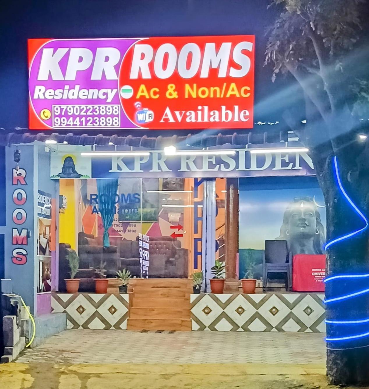 Hotel Kpr Residency Near Isha - Adiyogi Alāndurai Exterior foto